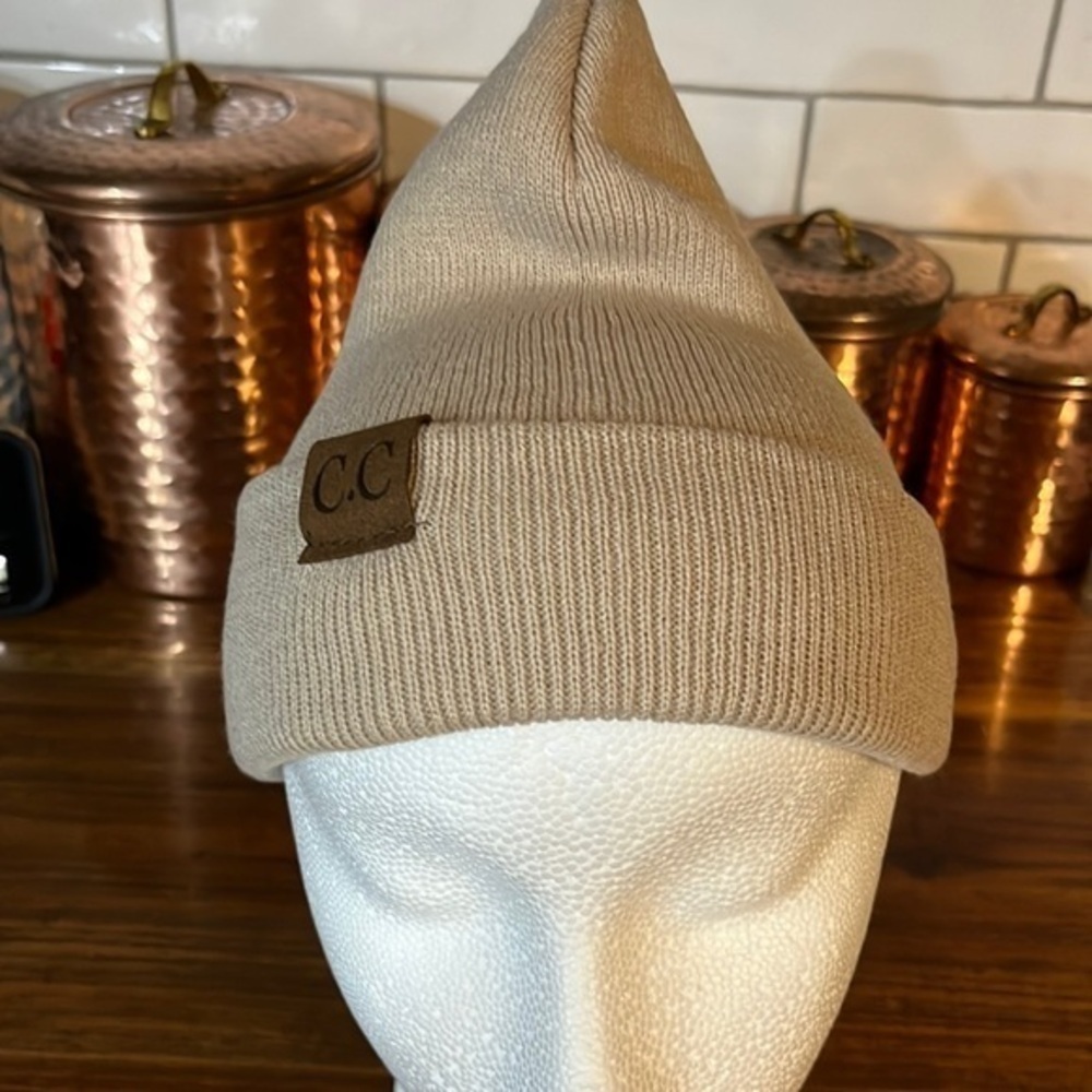 C C branded slouchy hat!! Beanie. New
